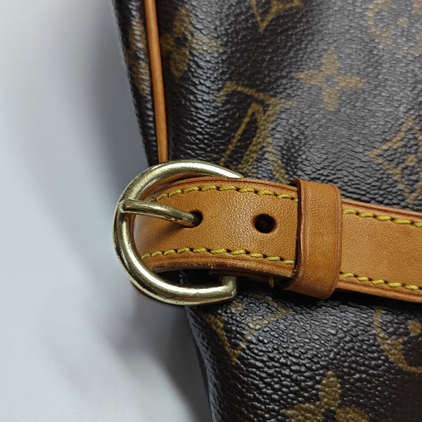 BATIGNOLLES GM Monogram Coated Canvas Brown