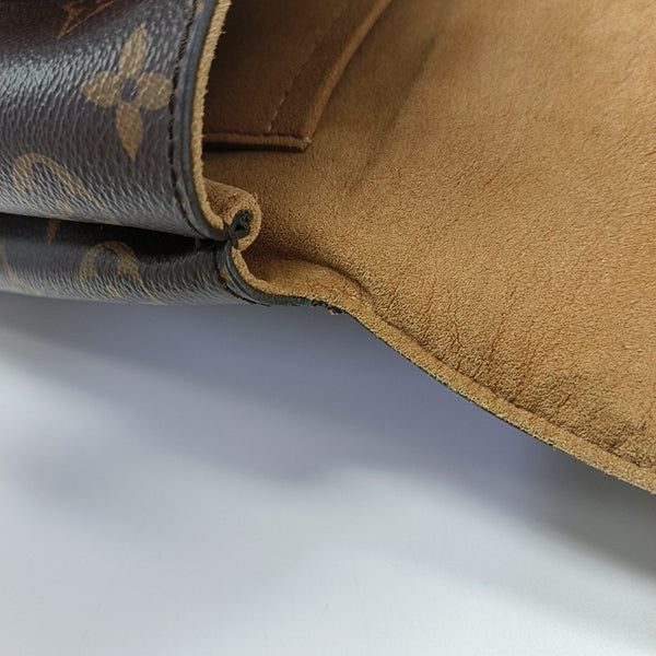 MARIGNAN Monogram Coated Canvas Brown