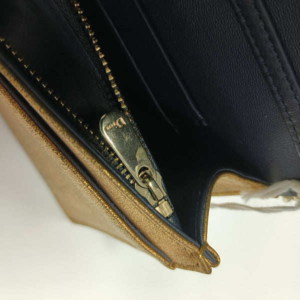 Diorama Cannage Calfskin Gold