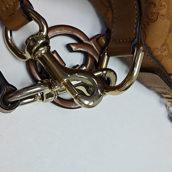 Ligne Shima Monogram Calfskin Brown