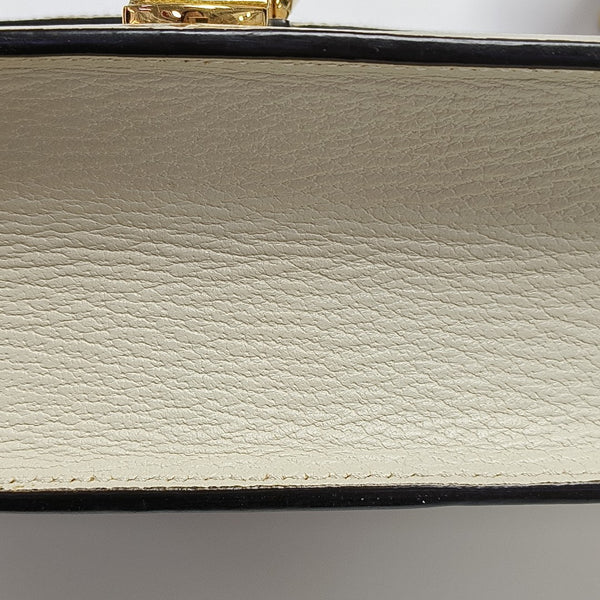 Sylvie Small Calfskin White
