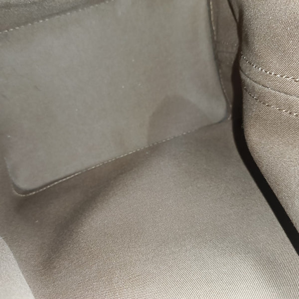 NOÉ BB Monogram Coated Canvas Brown