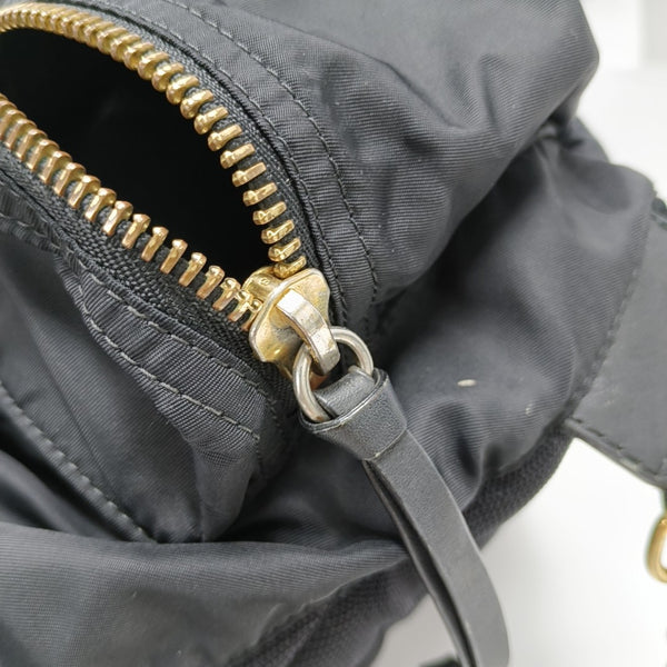 The Rucksack Nylon Black