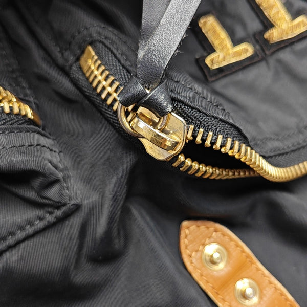 The Rucksack Medium Nylon Black