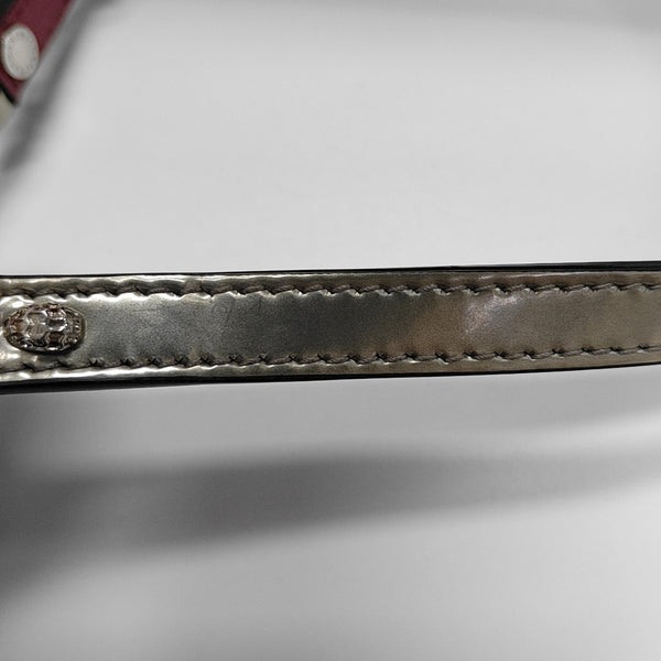 SERPENTI FOREVER Piel de ternera plateada