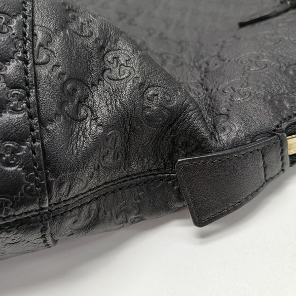 Bree Monogram Calfskin Black