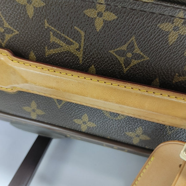 PEGASE 45 Monogram Coated Canvas Brown