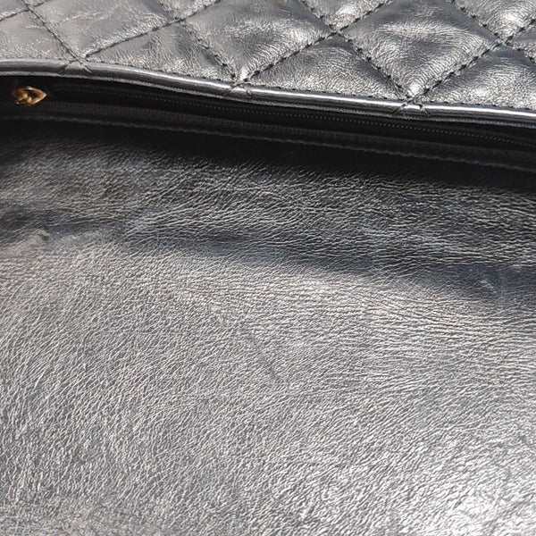 TRENDY CC Quilted Calfskin Black