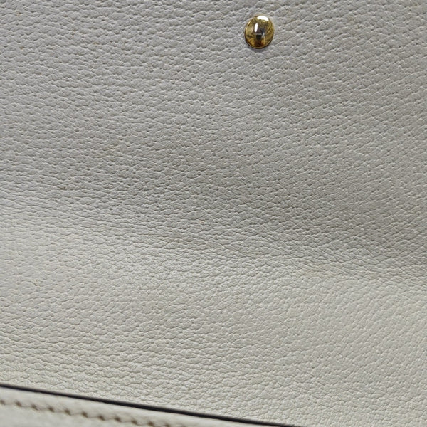 Calfskin Shoulder Bag Small White