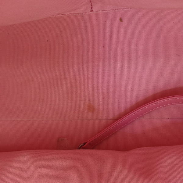 DEAUVILLE Large Quilted Canvas Pink