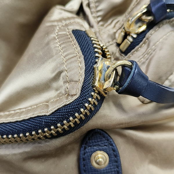 The Rucksack Medium Nylon Gold