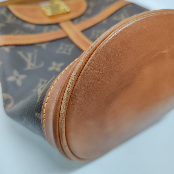DUFFLE Monogram Coated Canvas Brown