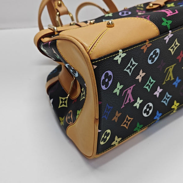 LV × TM CLAUDIA Monogram Coated Canvas Black