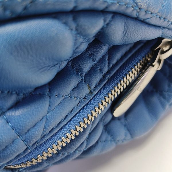 Dior Soft Cannage Calfskin Blue