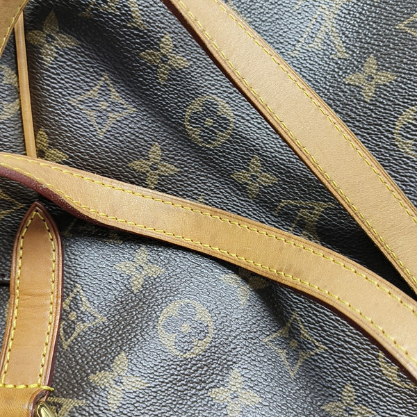TOTALLY MM Monogram Coated Canvas Brown