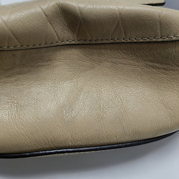 Drew Medium Calfskin Beige