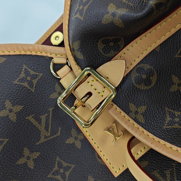 CARRYALL MM Monogram Coated Canvas Brown