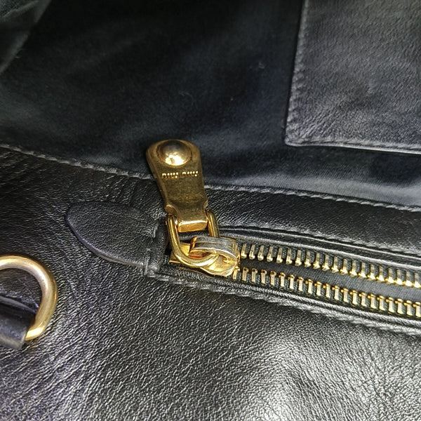 Calfskin Tote Bag Black