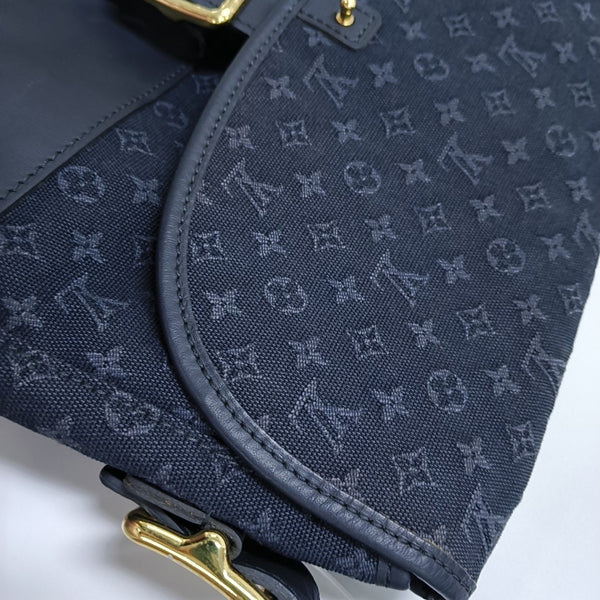 MARJORIE Monogram Canvas Blue
