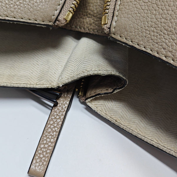 Hammock Small Calfskin Beige