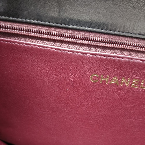 Quilted Lambskin Black