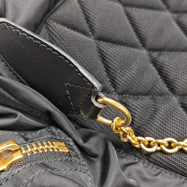 The Rucksack Large Nylon Black