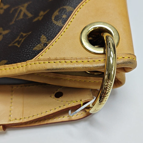 GALLIERA GM Monogram Coated Canvas Brown