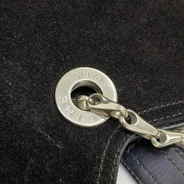 Suede Shoulder Bag Black