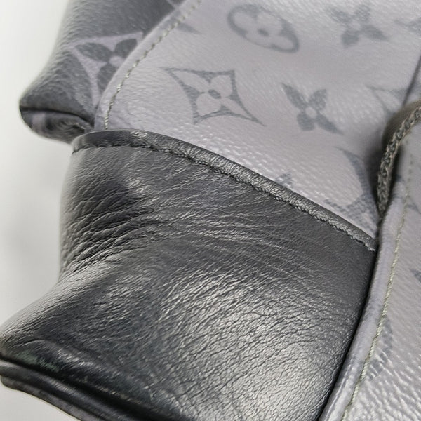 CHRISTOPHER Monogram Coated Canvas Gray