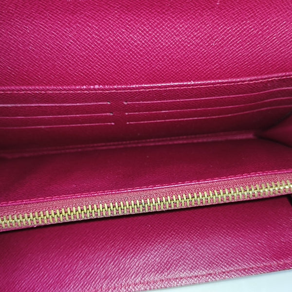 LV × TM PORTE MONNAIE Monogram Coated Canvas White Wallet
