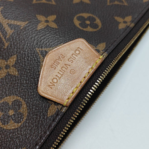 MULTI Monogram Coated Canvas Brown