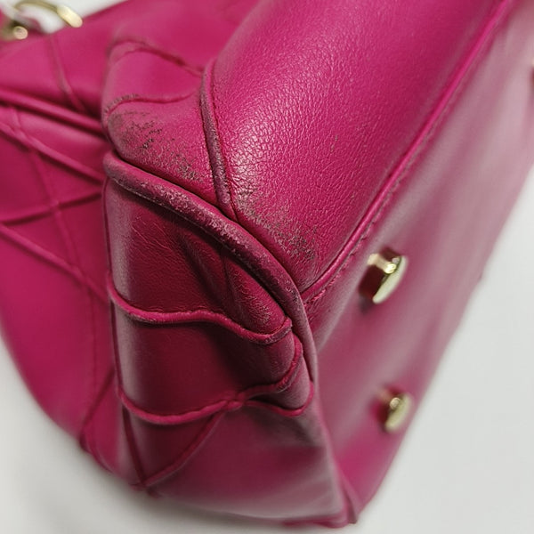 Granville Cannage Lambskin Red