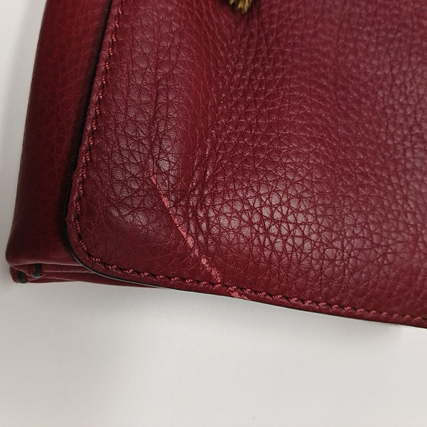 Calfskin Crossbody Bag Red