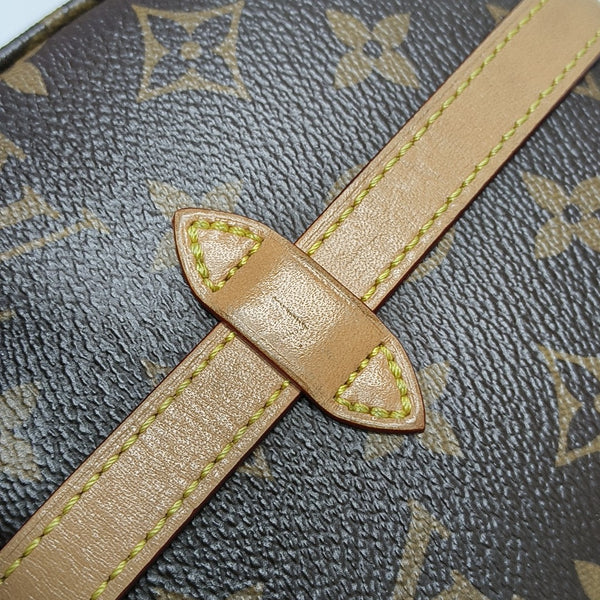 CHANTILLY Mini Monogram Coated Canvas Brown