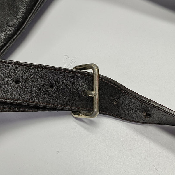 GG Imprime Monogram Calfskin Black