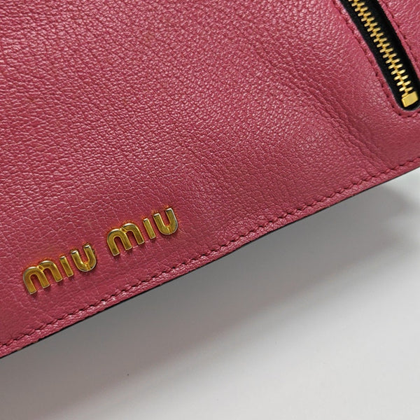 Calfskin Shoulder Bag Pink