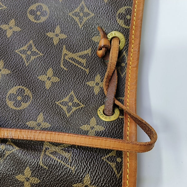 NOÉ GM Monogram Coated Canvas Brown