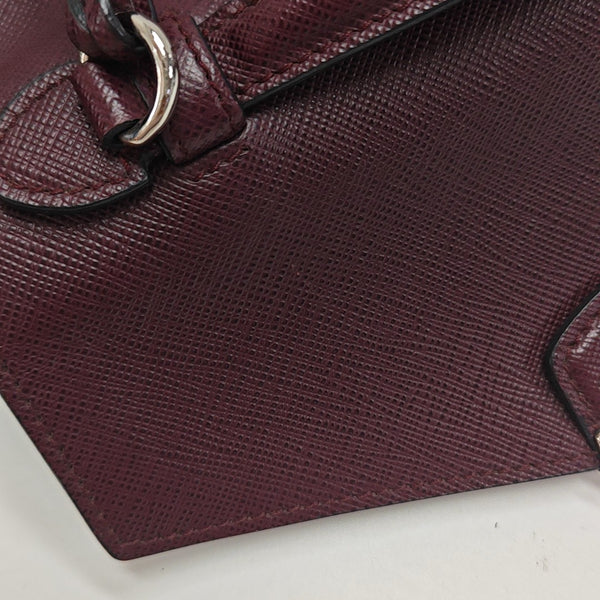 Sound Bag Saffiano Calfskin Red