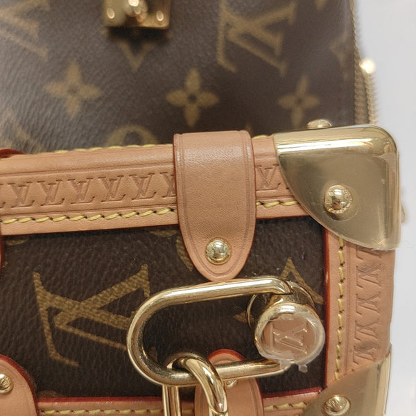 SIDE TRUNK PM Monogram Coated Canvas Brown