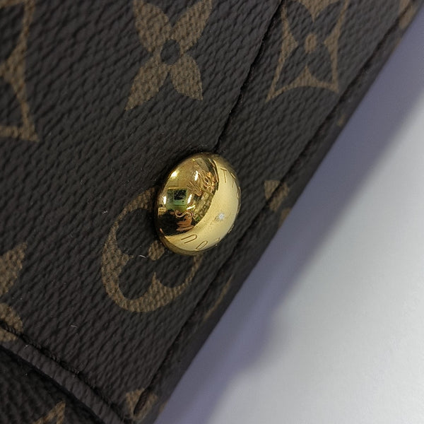 MONTAIGNE Monogram Coated Canvas Brown
