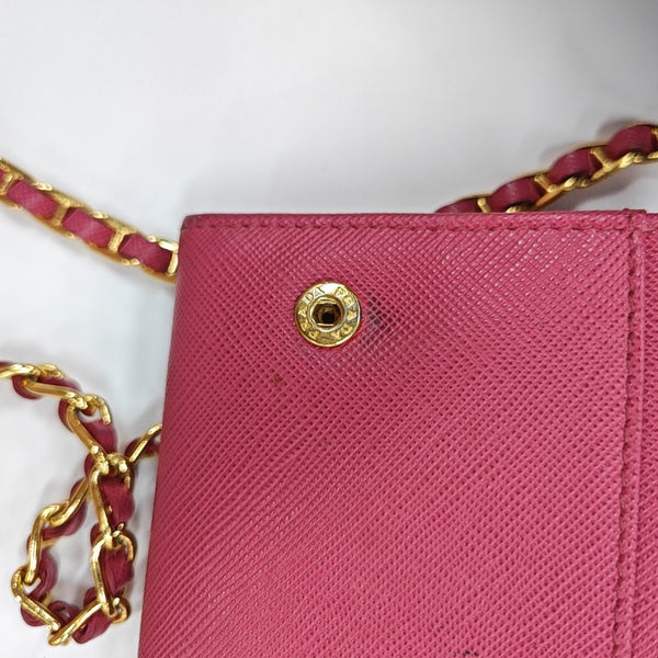 Calfskin Shoulder Bag Red