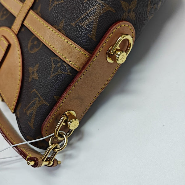 DUFFLE Monogram Coated Canvas Brown