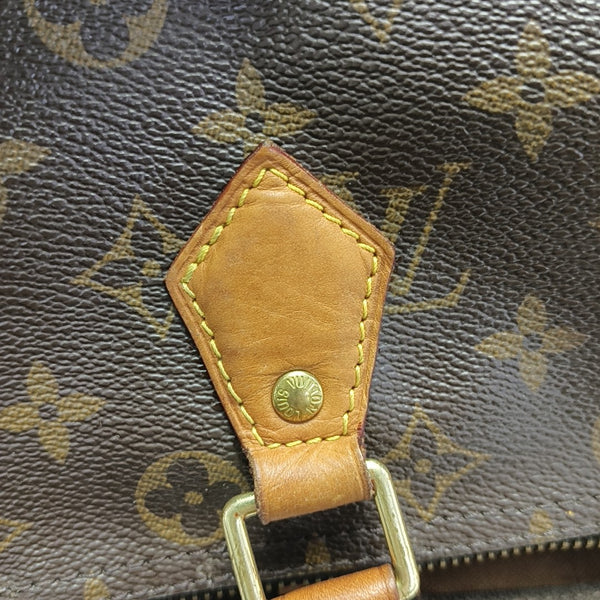 SPEEDY 30 Monogram Coated Canvas Brown