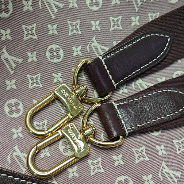 Monogram Canvas Shoulder Bag Pink