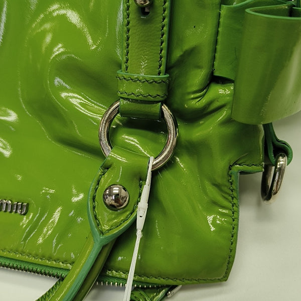 Bow Calfskin Green