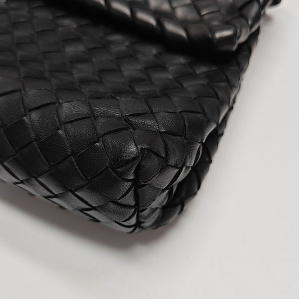 Lambskin Shoulder Bag Black