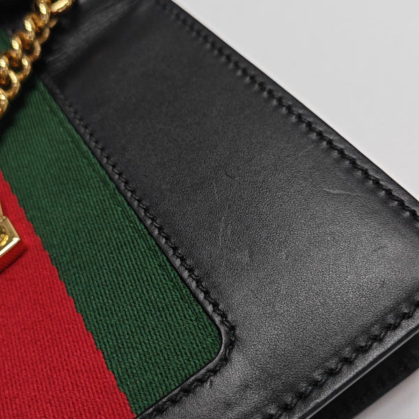 Sylvie Mini Calfskin Black