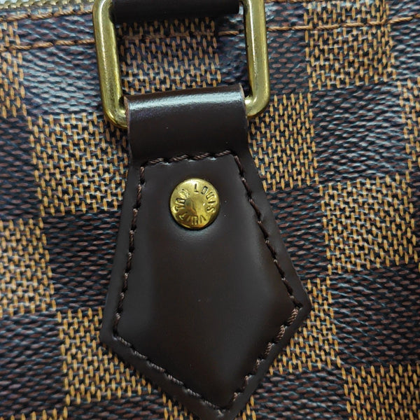 SPEEDY 25 Damier Ebene Coated Canvas Brown