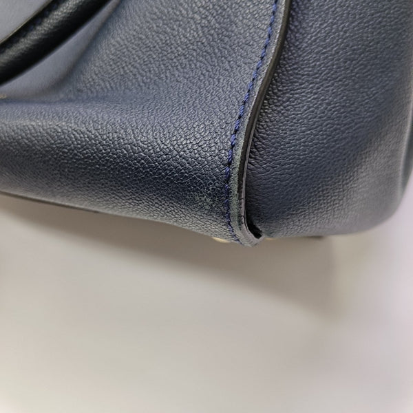 Buckle Calfskin Blue
