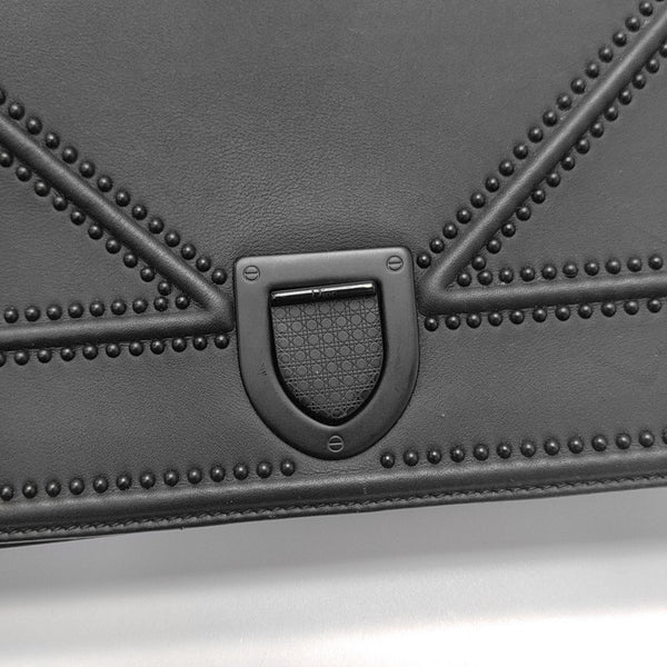 Diorama Medium Calfskin Black
